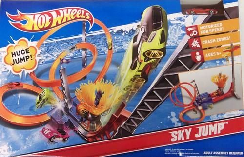 Hot Wheels Sky Jump Track Set *Amazing*  *New