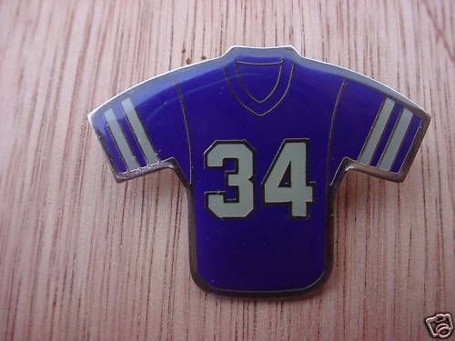 Herschel Walker 34 Dallas Cowboys NFL Jersey Pins