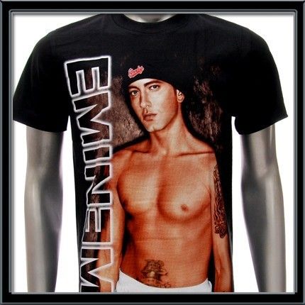 Sz XL Eminem T Shirt Punk Rock Pop Heavy Metal Music