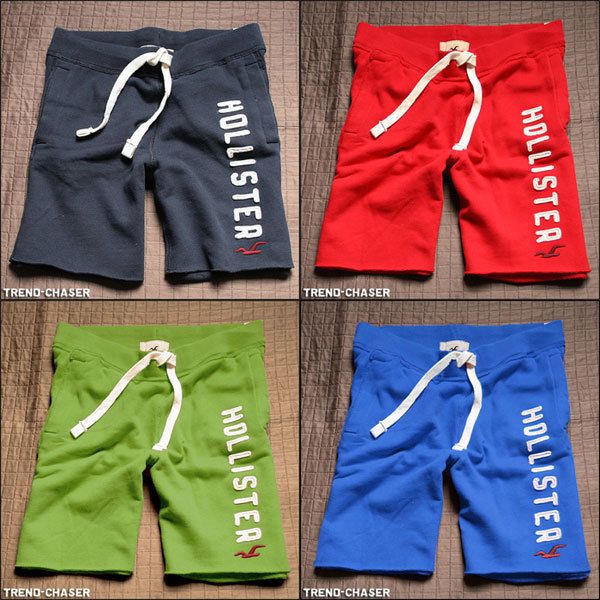 hollister sweatpant shorts