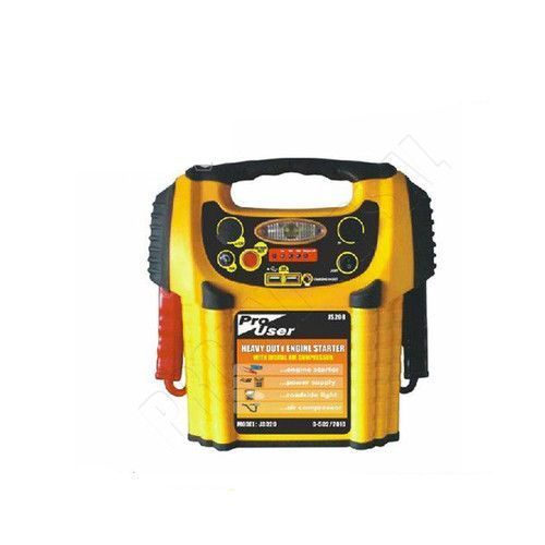 HEAVY DUTY JUMP STARTER 12V PORTABLE WITH AIR COMPRESSOR POWER ENGINE
