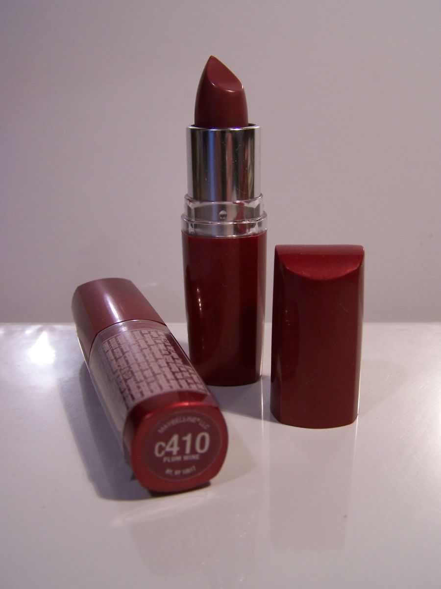 Maybelline Moisture Extreme Lipstick C410 Plum Wine   2 pcs