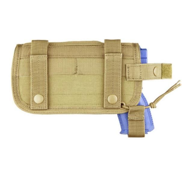  MOLLE Modular Horizontal Mount Belt HT Pistol Holster ma68   BLACK