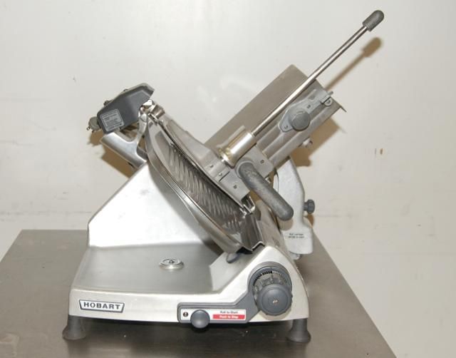 hobart manual slicer 12 blade model 2812 sharpener used hobart