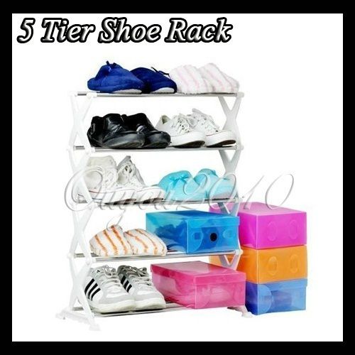  Stainless Steel Shoe Rack Home Organization Holder Housekeeping