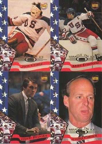 1980 Miracle on Ice USA Hockey Team Set Herb Brooks