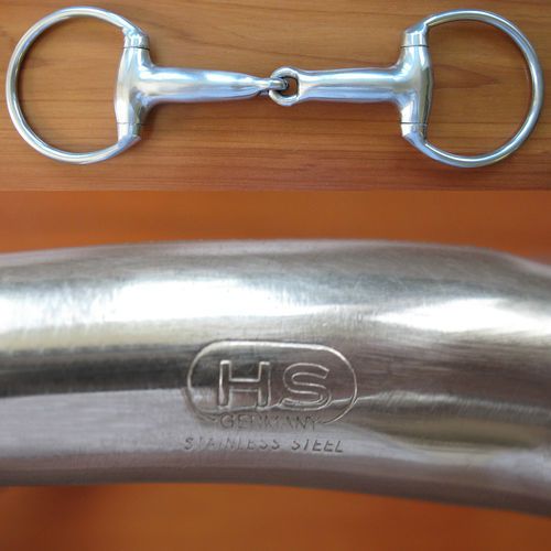 Herm Sprenger Eggbutt Snaffle Bit Hollow Mouth 