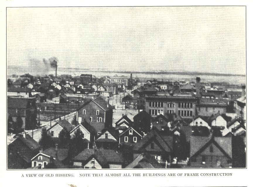 1925 J Photo Image A View of Old Hibbing