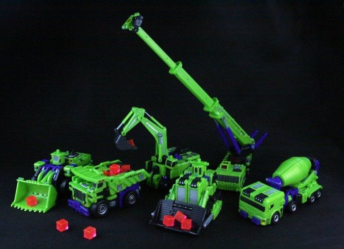 Transformer Hercules Full Set 1 6 100 TFC Genuine 6 in 1 Combination