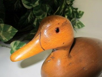  Decoys Mallard Duck 1984 signed Leonard C. Hornick decoy~UNPAINTED