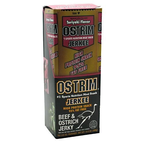 Ostrim Beef Ostrich Jerky Low Fat High Protein Meat Stick