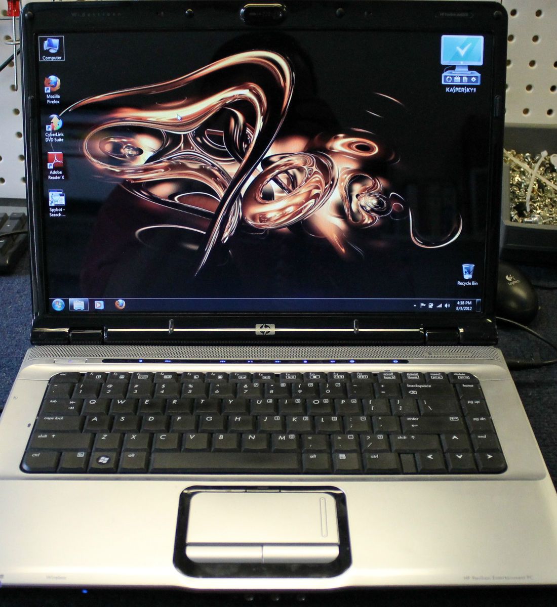 Used HP Pavilion DV6000 6707US Upgraded to Windows 7