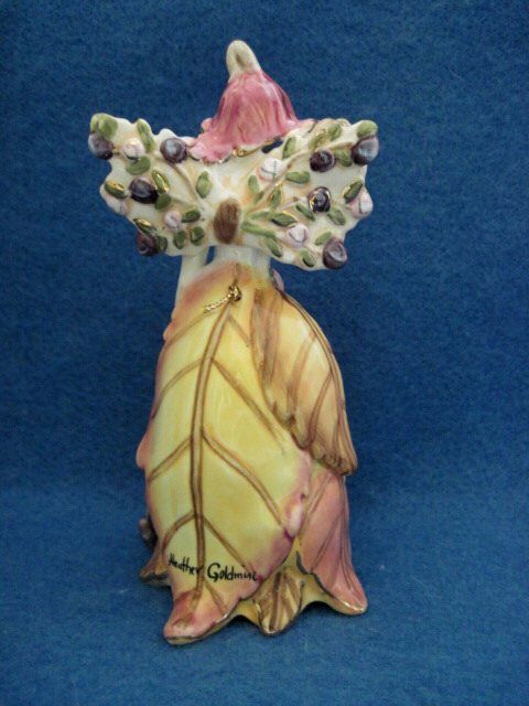 Heather Goldminc Angel Bell ~ Autumns Glow ~ Clayworks Blue Sky 2007