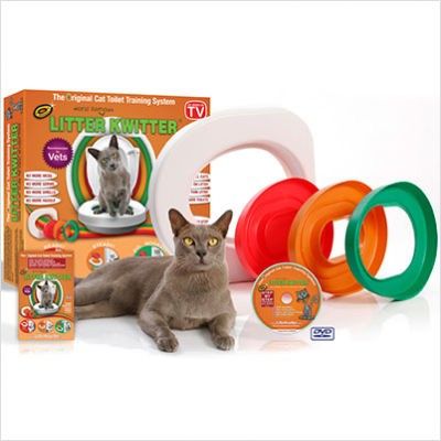 Litter Kwitter Litter Kwitter Cat Toilet Training System   LK1