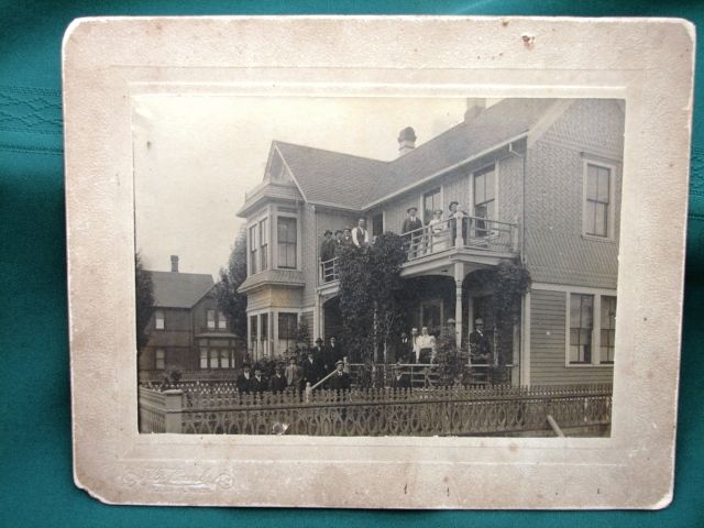 mounted photograph. Photographers mark from H. F. Coombs of Hoquiam