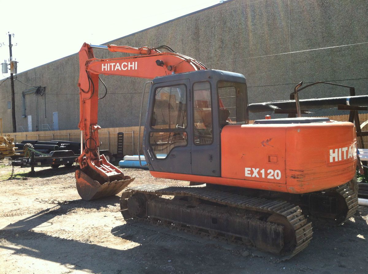 1994 Hitachi EX120 2 Excavator w/Hydraulic Thumb; 5360hrs.