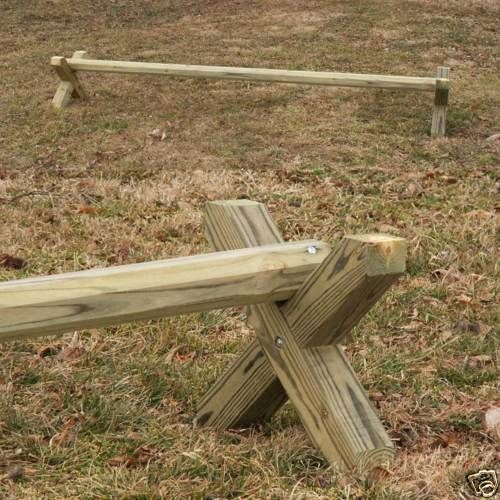 Horse Jumps 10ft Cut Wood Cavaletti Horse Tack