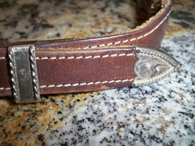 Brushy Creek Horse Hair Belt MF Western Products Buckle