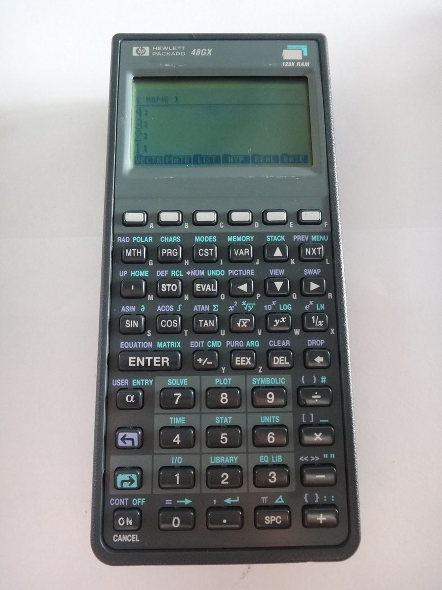 HP 48GX Calculator 48 HP48 GX HP48GX Very Good State