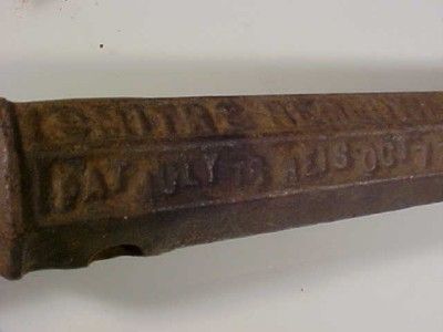 1881 Antique Smith & Hemenway Nail Puller Tool NR