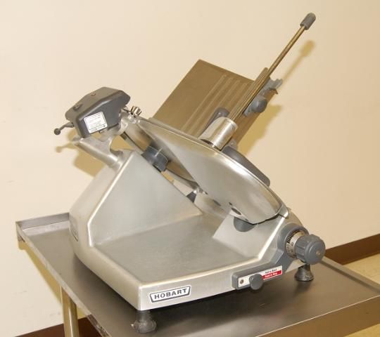 hobart manual slicer 12 blade model 2812 sharpener used hobart