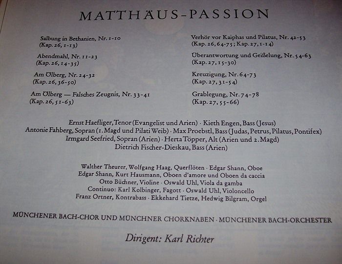  chorus with soloists hertha topper ernst haefliger and others as shown
