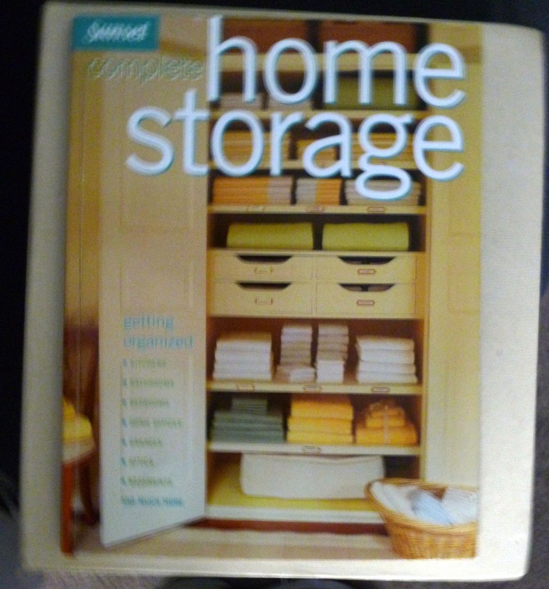 COMPLETE HOME STORAGE ORGANIZATION GREAT COND KITCHEN BATH BEDROOM