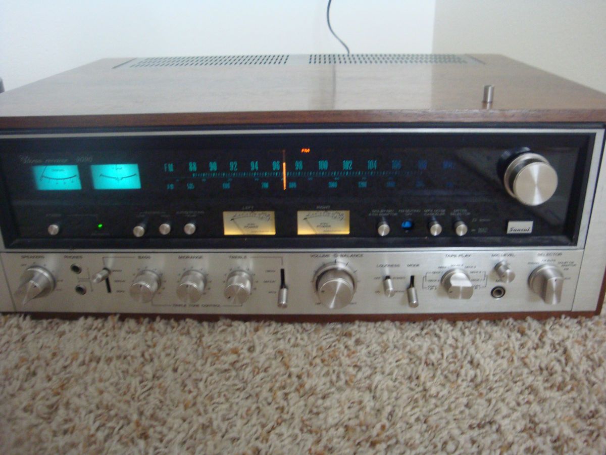 Old School Sansui 9090 Home Stereo Receiver