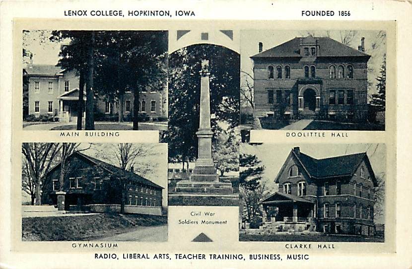 IA Hopkinton Lenox College Multiview Very Early T33933