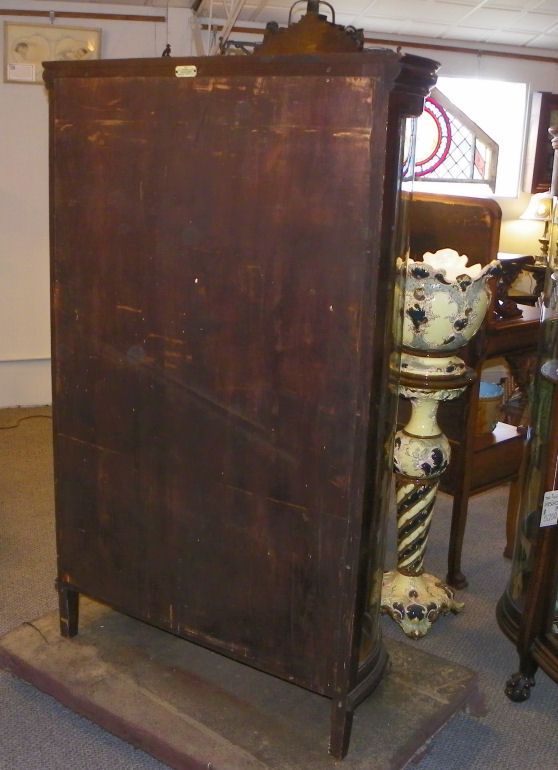 Antique Oak China Curio Cabinet R J Horner Company