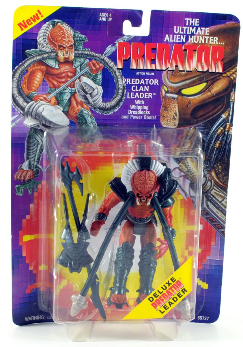  Ultimate Alien Hunter Clan Leader Predator Action Figure New