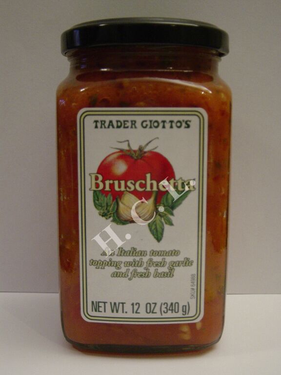 Trader Joes Bruschetta Tomato Garlic Basil Sauce 12oz