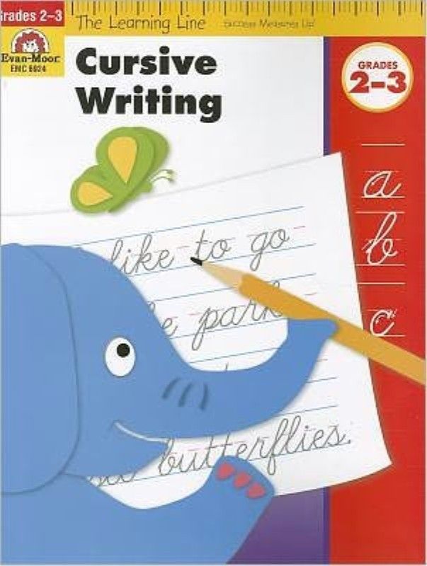 Cursive Writing Evan Moor 6924 Grades 2 3