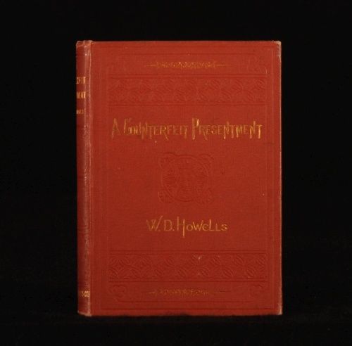 1877 A Counterfeit Presentment by w D Howells