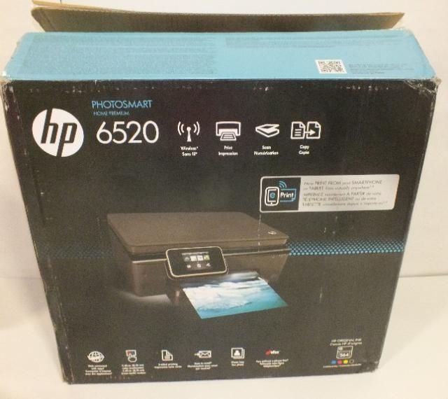 HP Photosmart Deskjet 6520 Standard Inkjet Printer