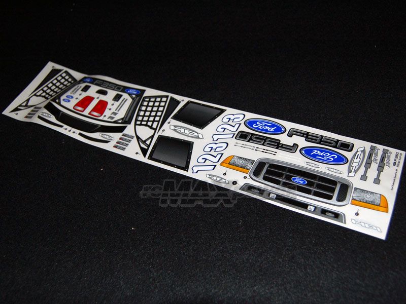 HPI Ford F 350 Body for MT2 18SS Rush EVO 1 10 Trucks