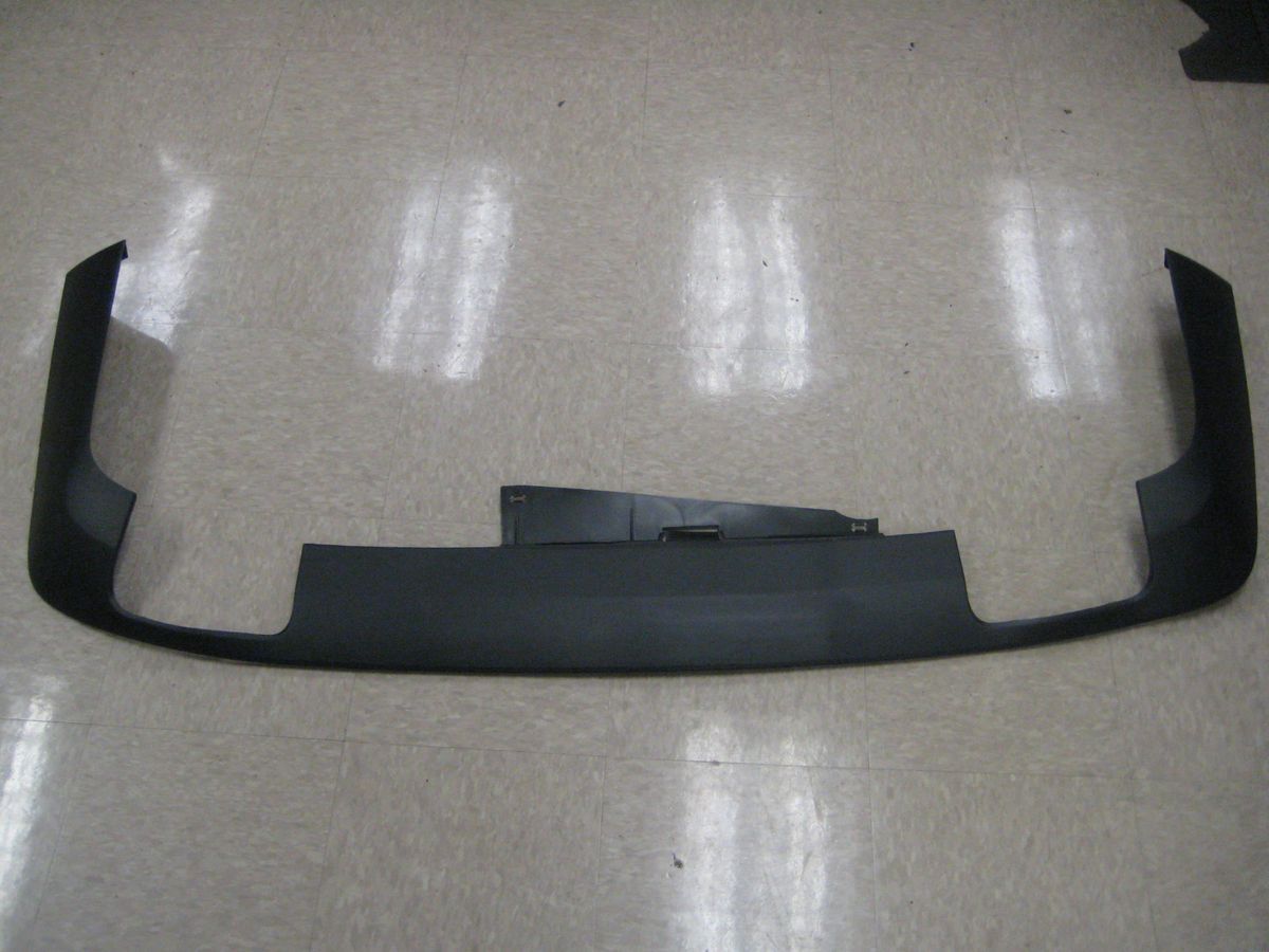 New Mopar 08 12 Dodge Challenger Rear Bumper Dual Exhaust LowerTrim