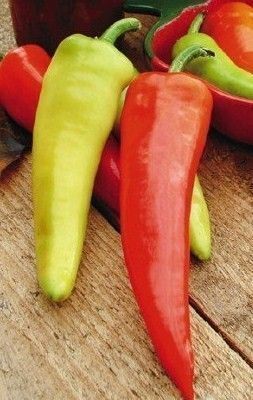 Hungarian Wax Pepper Hot Chilli Mild Aji Seed 50 Seeds