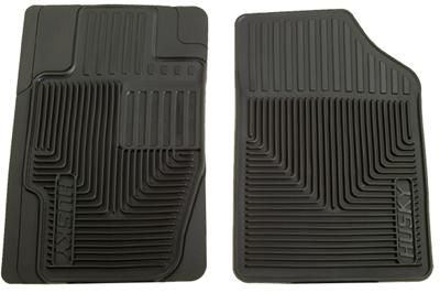 Husky Heavy Duty Front Seat Floor Liners Mats Custom Fit Black 51171