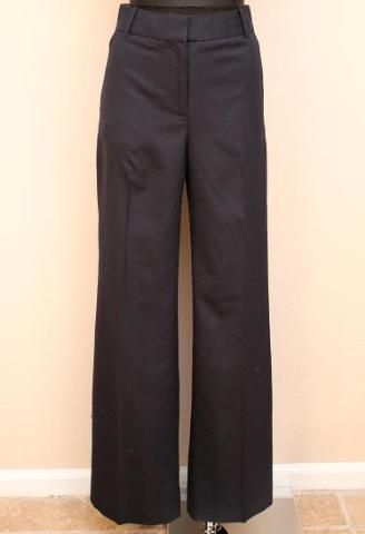 158 JCrew Super 120s Wool Hutton Trouser 8 Black