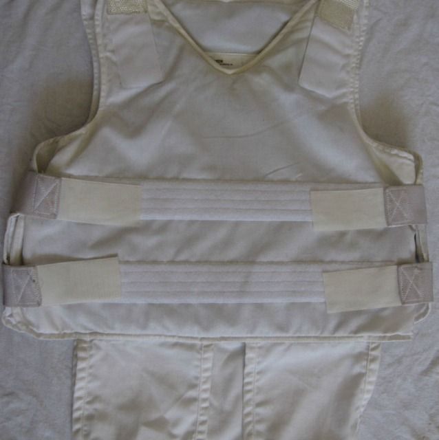 US Armour Bullet Proof Vest w White Cover 48 Hours Sale Only