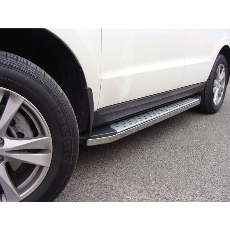 Hyundai Santa FE 2010 Al Side Bar Steps Running Boards