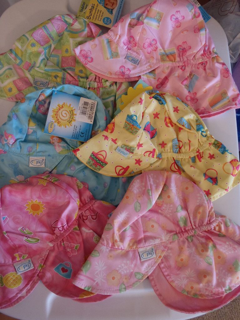 Iplay Toddler Baby Girls Reversible Sunhat UPF 50
