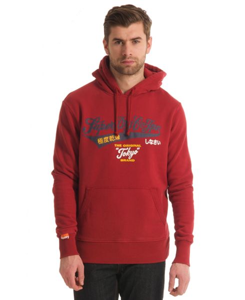 New Mens SUPERDRY Tokyo Brand Entry Hoodie AE