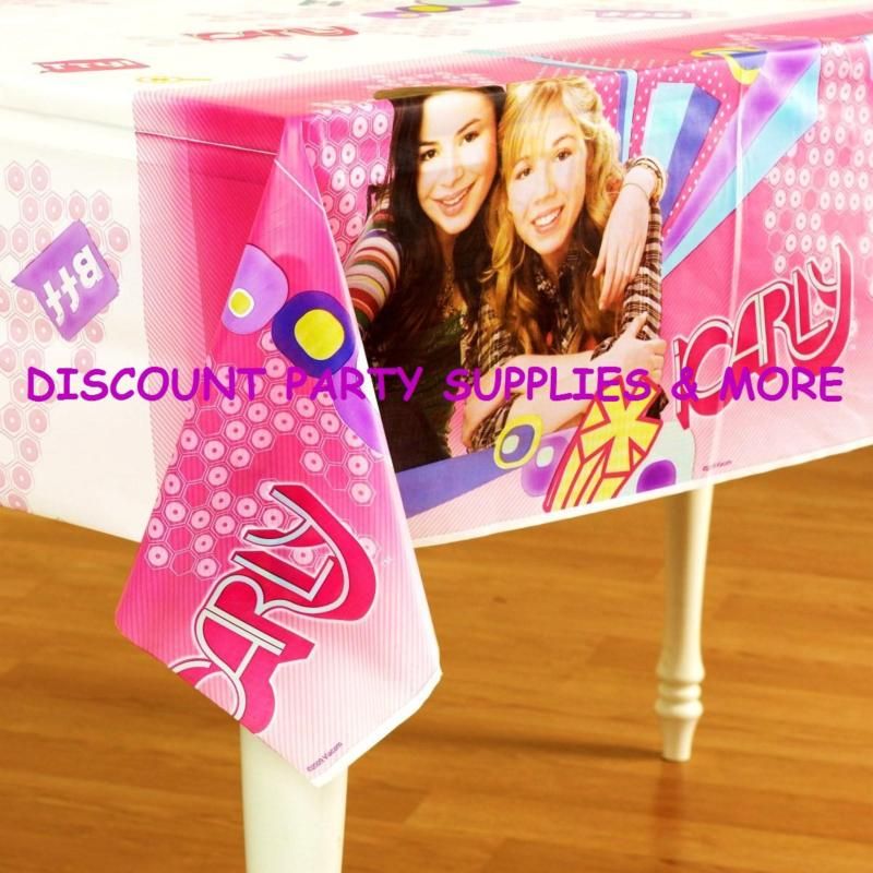 iCarly Birthday Tablecover Party Supplies