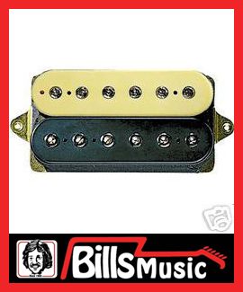 DIMARZIO DP100 Super Distortion Humbucker Guitar Pickup   BLACK/CREME