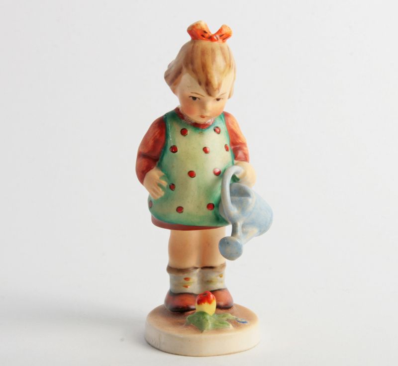 Figur Wilhelm Goebel Oeslau Hummel 1950IGER Jahre Mädchen Mit