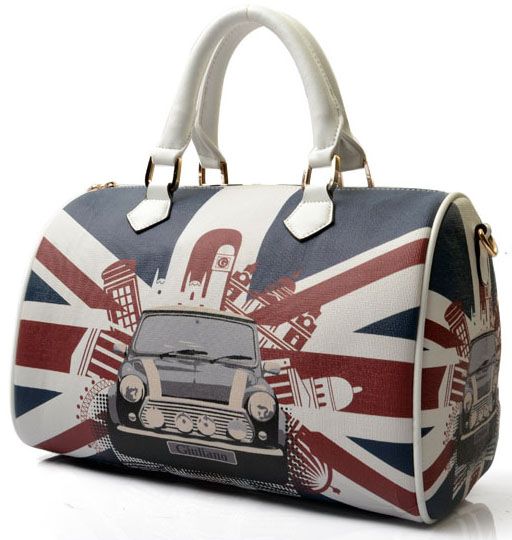 Ldays Union Jack British Flag Riet Shoulder Bag Tote Bag Lady Handbag