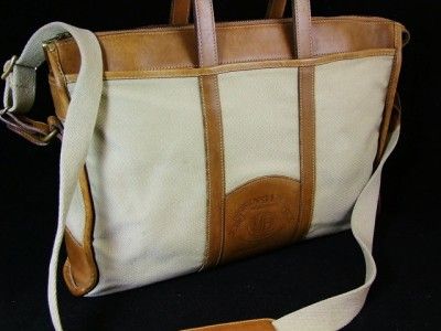  Expediter Marley Hodgson Leather Canvas No 34 Messenger Bag