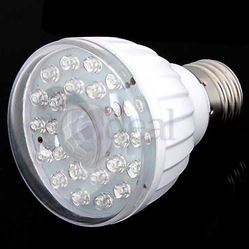 E27 PIR Infrared Motion Sensor 23 LED Light Bulb Lamp